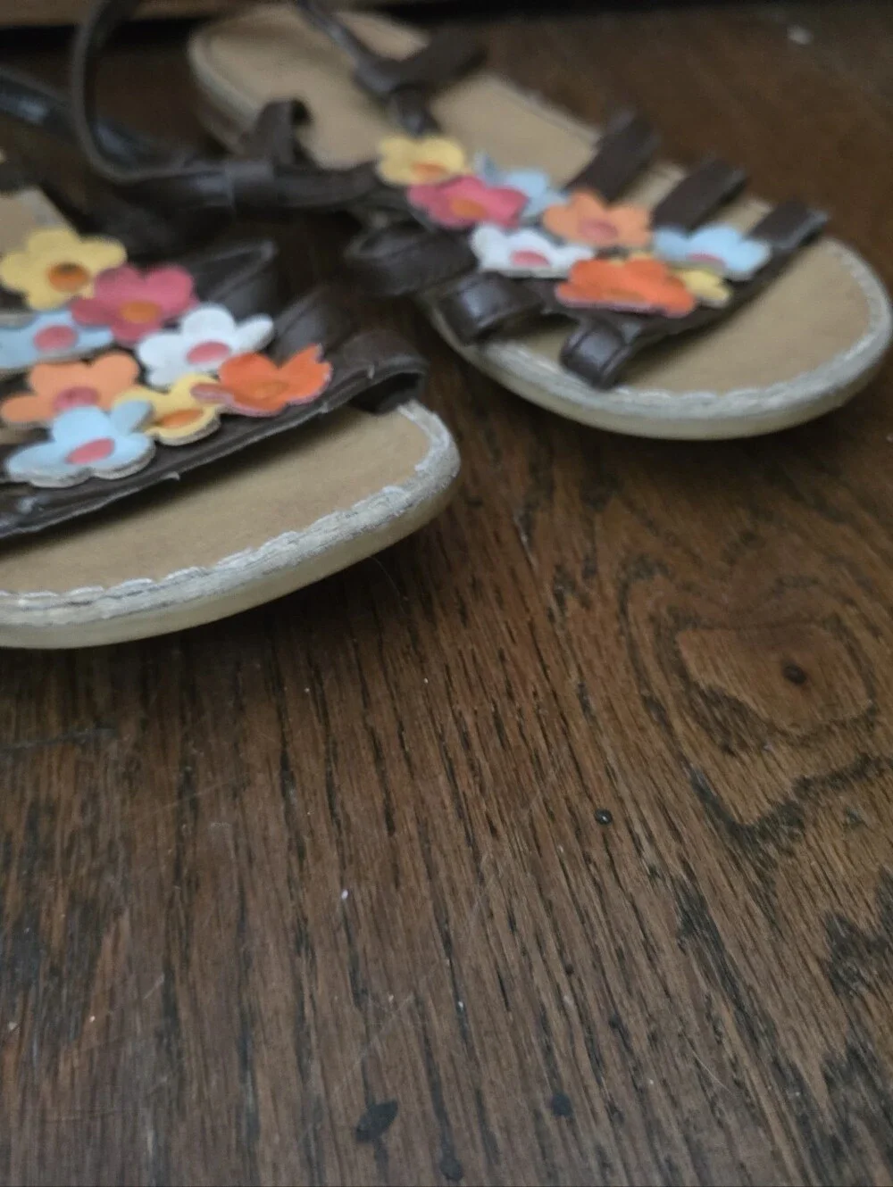 Gymboree Little Girls 8 Floral Sandals